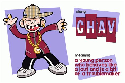 what is a chav slang.